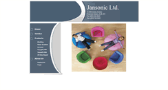 Desktop Screenshot of jansonic.com